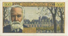 500 francs victor hugo